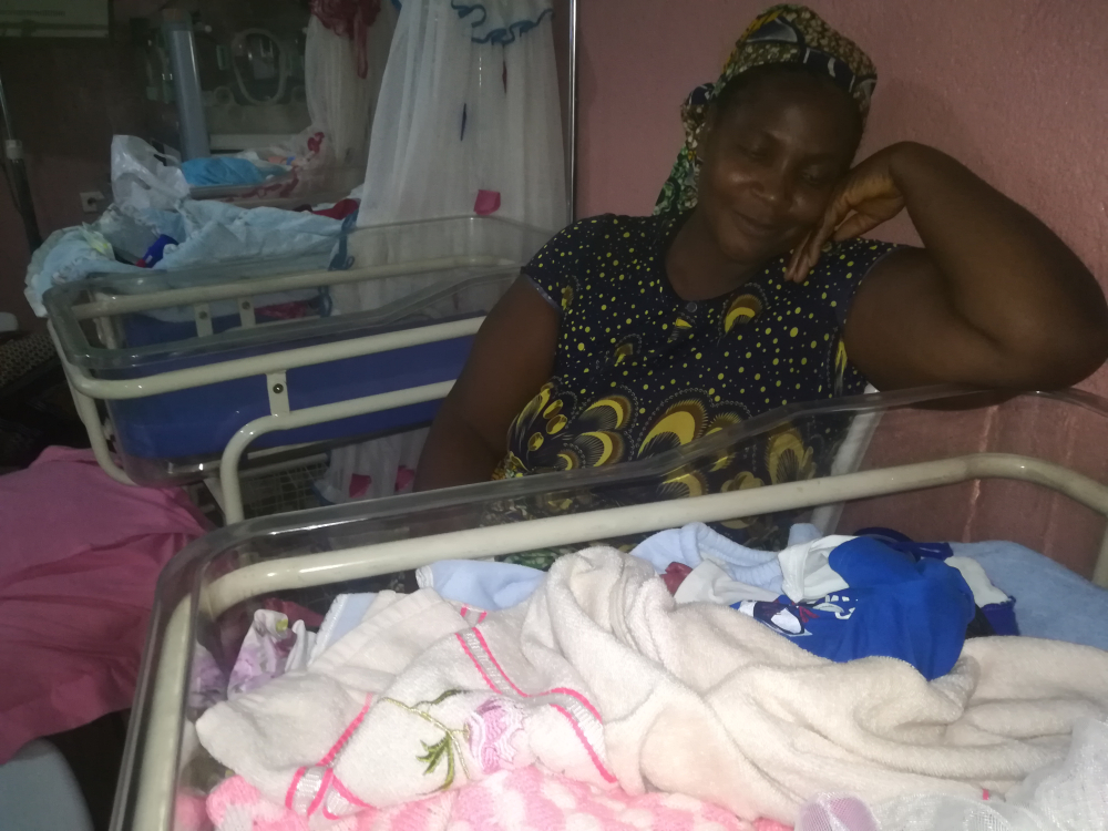 Baby Ndakeuh spent a month in the incubator to stabilise his condition and assure survival.