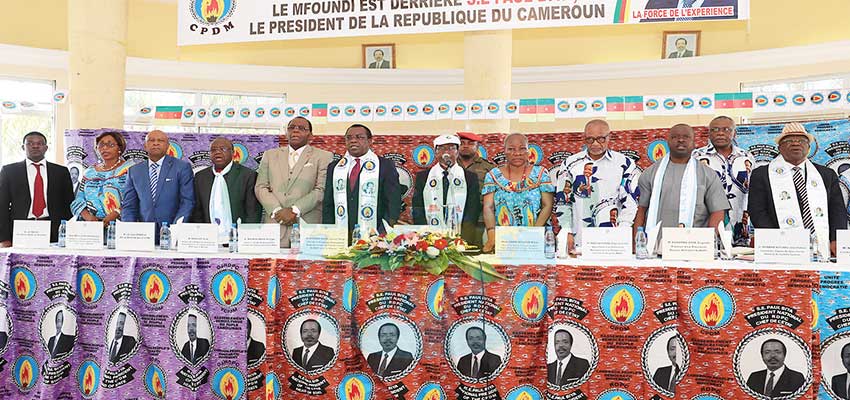 RDPC: le Mfoundi prépare les échéances futures