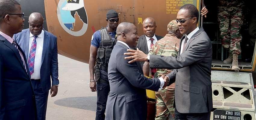 Casques bleus camerounais en RCA: le Mindef fête la Saint-Sylvestre avec les troupes