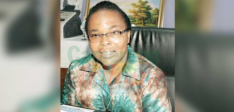 Sœur Anastasie Bekono, principale du Collège Jean Tabi. Sœur Anastasie Bekono, principale du Collège Jean Tabi.