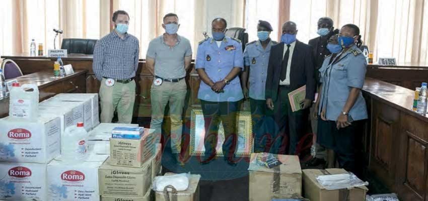 Sécurité sanitaire  : la Croix-rouge soutient la Police nationale