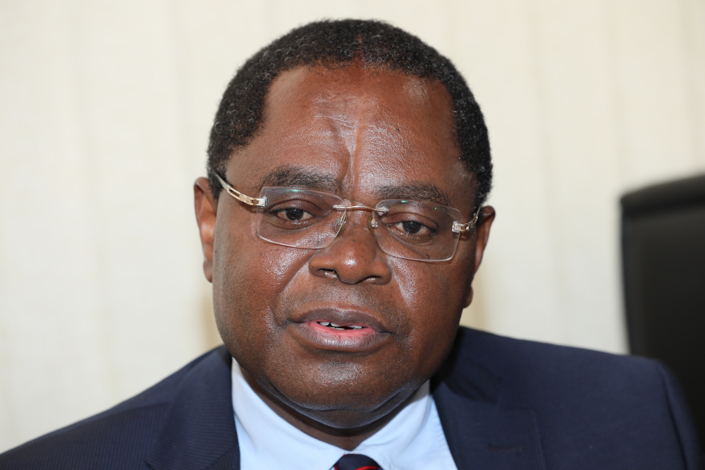 Valentin Mbozo’o, directeur général du Groupement Interbancaire monétique d’Afrique centrale.