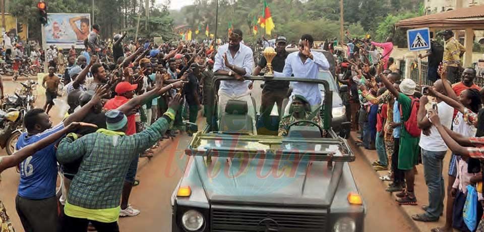 Victoires sportives : la touche des Lions indomptables