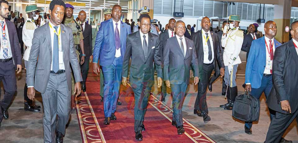 Yaounde Nsimalen International Airport : Worthy Presidential Departure