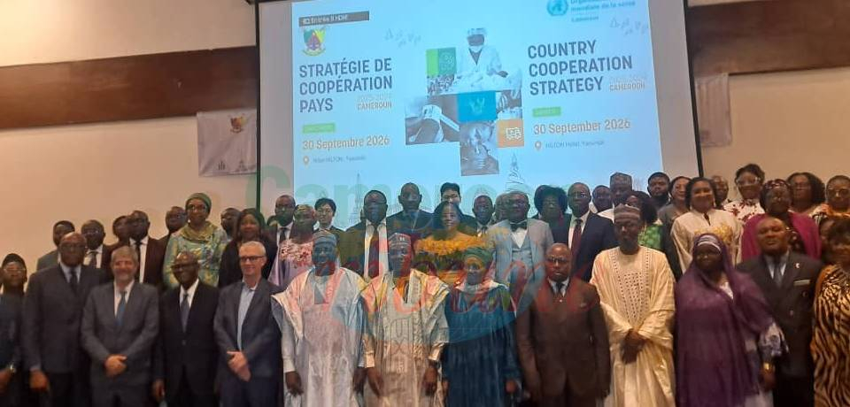 Health Partnership:  WHO, Cameroon Launch 2025–2030 Cooperation Strategy