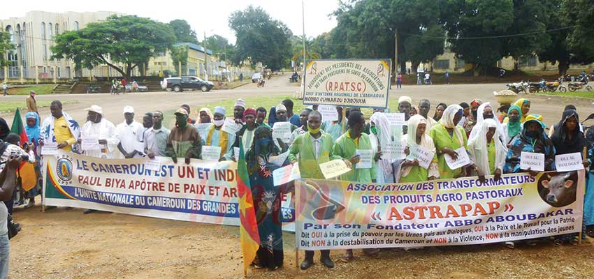 Manifestations contre les institutions : Ngaoundéré donne de la voix