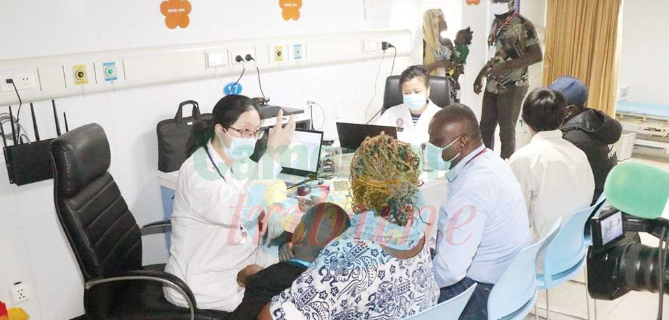 Medical Ship in Douala : 600 Patients Received Daily Medical Ship in Douala : 600 Patients Received Daily