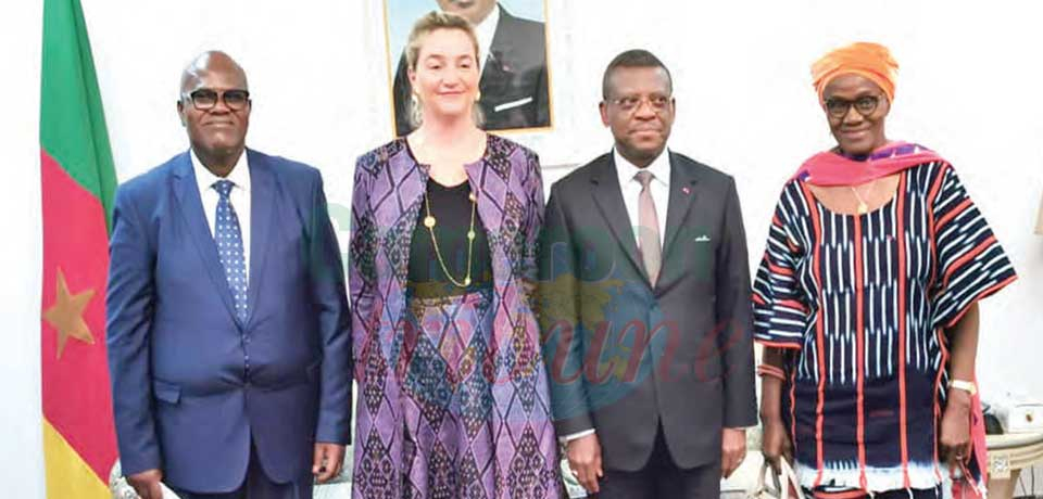 Prime Minister, Joseph Dion Ngute received the acting West and Central Africa Regional Director of UN Women, Florence Raes, on December 12, 2022.