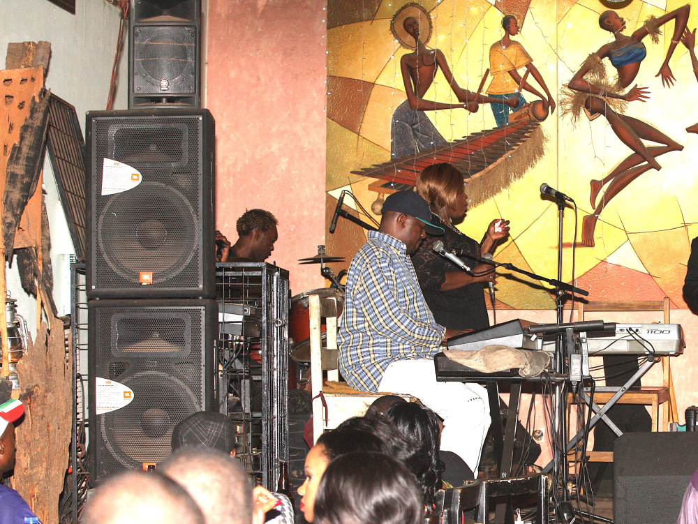 Both day and nighttime noise pollution are everyday occurrences in Cameroon’s public spaces.