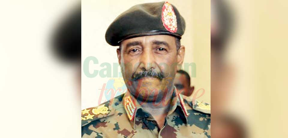 Le général Abdel Fattah al-Burhane, nouvel homme fort du Soudan.