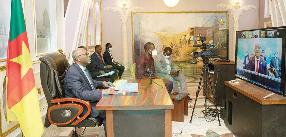 Paix, sécurité et développement économique : les engagements du Cameroun Paix, sécurité et développement économique : les engagements du Cameroun