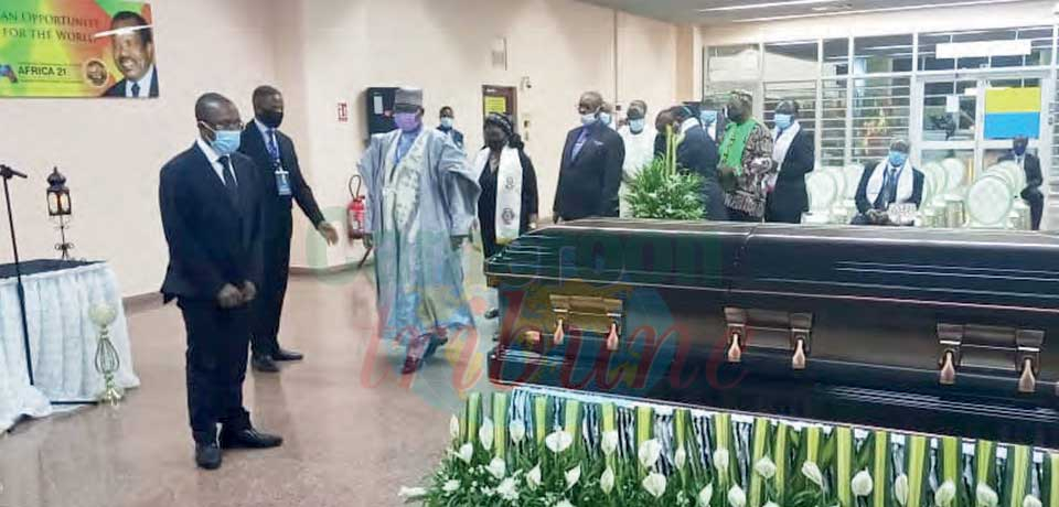 Simon Achidi Achu : Mortal Remains Back Home For Burial