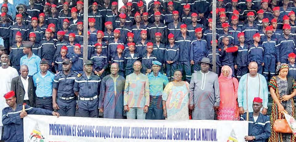 Sapeurs-pompiers : fin de formation pour 920 jeunes