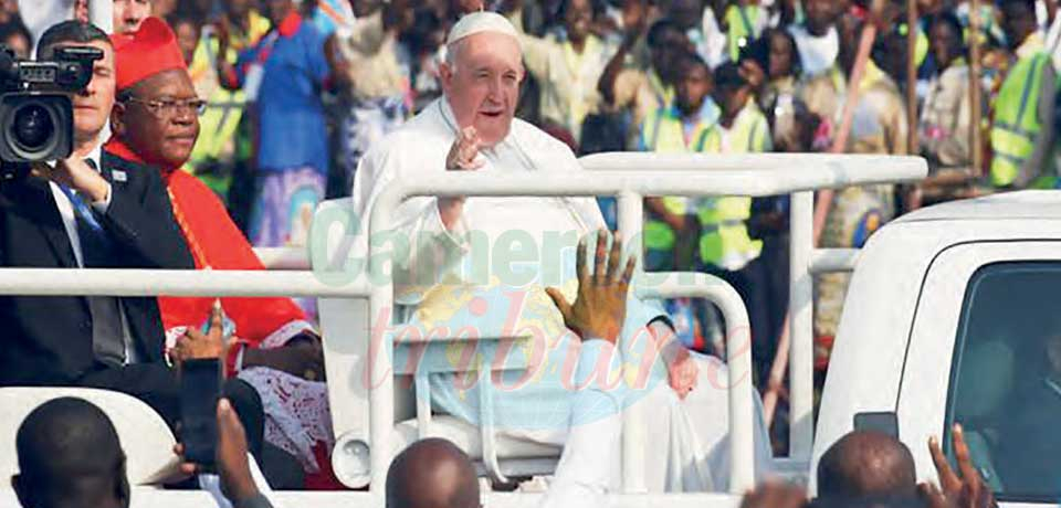 RDC : le pape appelle à la stabilité