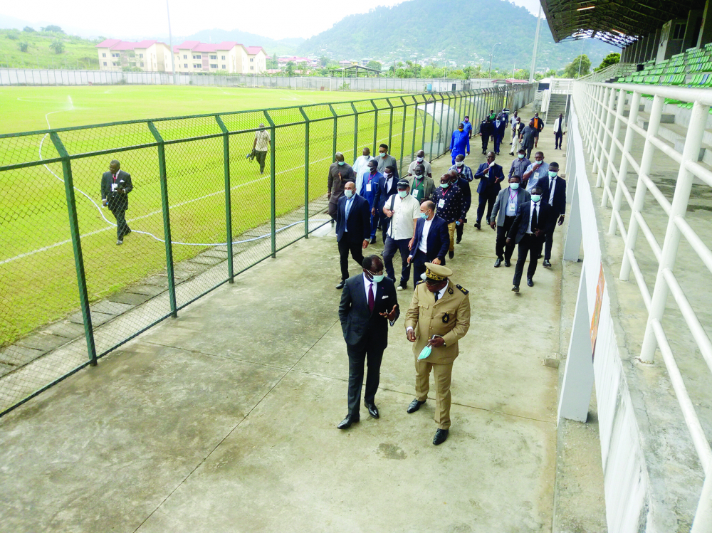 CHAN 2021  : CAF Inspects Shortlisted Buea-Limbe Sites