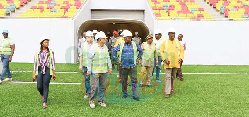 Contractors say the stadia are now ready for competition. Contractors say the stadia are now ready for competition.