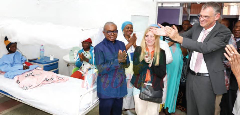 Coopération Cameroun-Allemagne: L’ambassadeur au chevet des malades