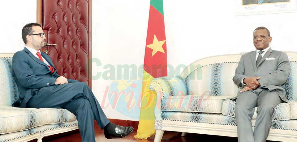 Cameroon-Spain Relations : PM, Ambassador Examine Cooperation Ties