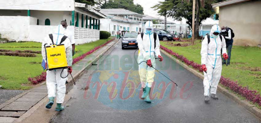 Douala : l’hôpital Laquintinie désinfecté