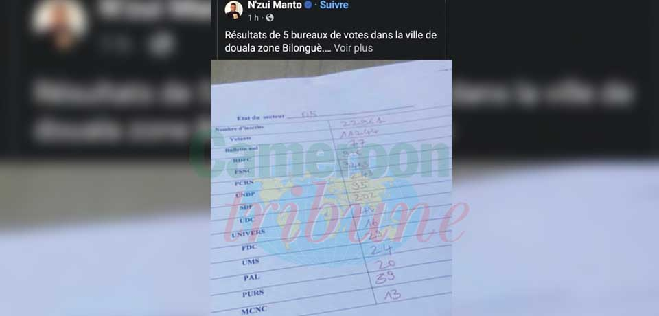 « Résultats » du scrutin : alerte à la manipulation « Résultats » du scrutin : alerte à la manipulation