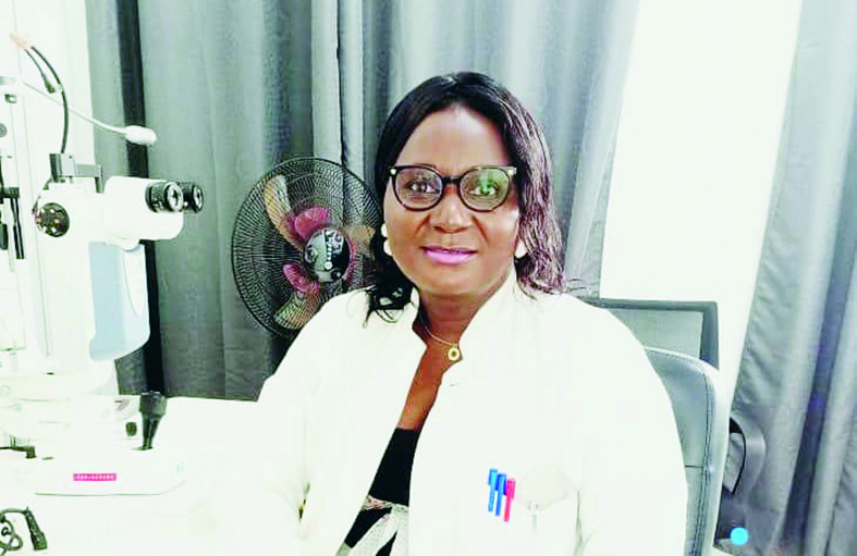 Dr Attha T. Elisabeth epse Maingari: Ophthalmologist and Chief Medical Officer at the Presbyterian Health Complex in Yaounde.