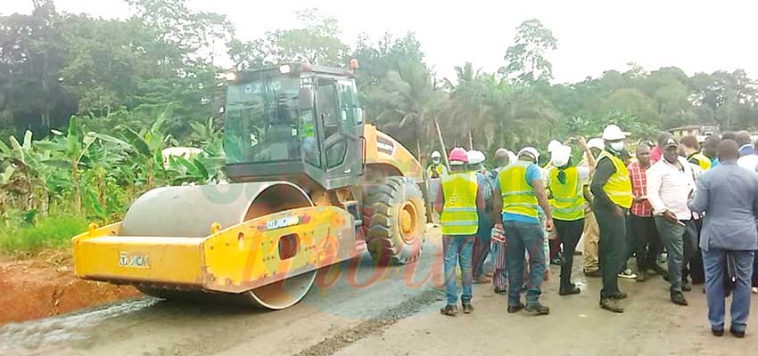 Route Grand : Zambi-Kribi Les travaux avancent