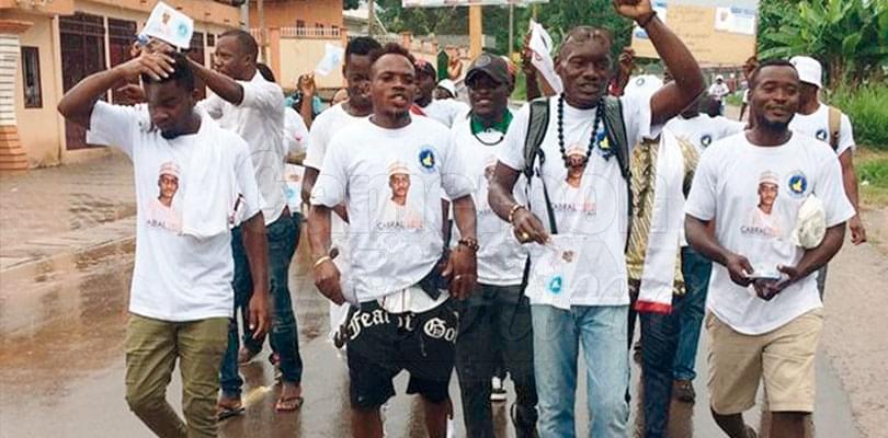 Ebolowa: les partisans de Cabral Libii se font entendre