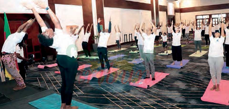 International Day of Yoga : Fitness Exercises Mark Celebrations In Cameroon