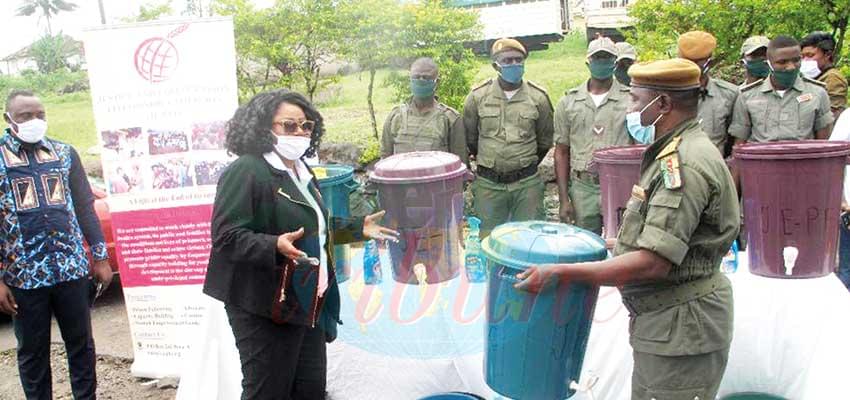 Buea Central Prison Receives Hand Washing Facilities