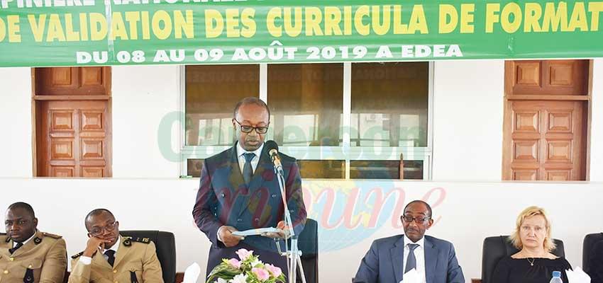 Minister Bassilekin III presiding at validation workshop. Minister Bassilekin III presiding at validation workshop.