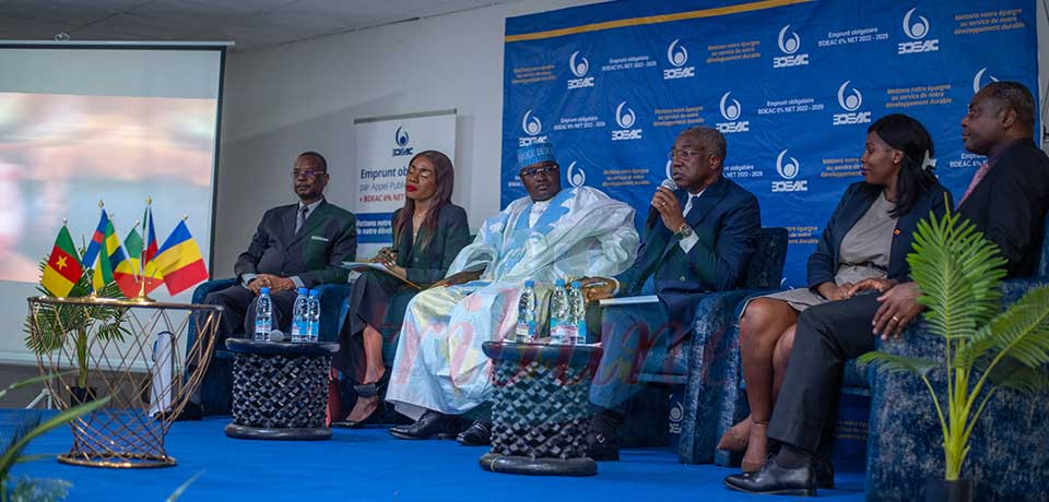 Emprunt Obligataire: La BDEAC lance un appel public à l’épargne de 78 Milliards FCFA pour servir notre Développement Durable Emprunt Obligataire: La BDEAC lance un appel public à l’épargne de 78 Milliards FCFA pour servir notre Développement Durable