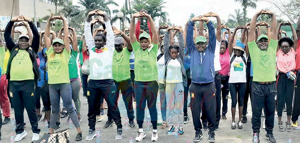 La marche sportive contribue à la sensibilisation des populations.