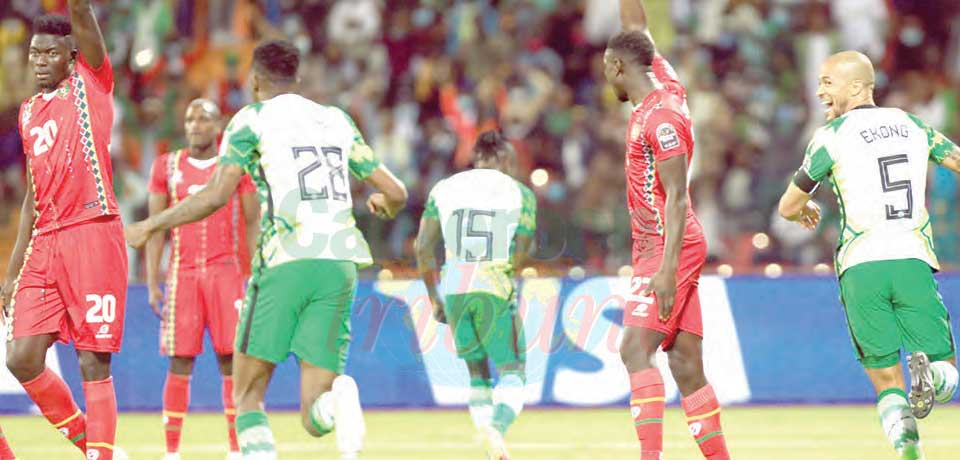 Playing at the Roumde Adjia stadium, yesterday the Nigerians edged their Guinean counterpart 2 – 0.