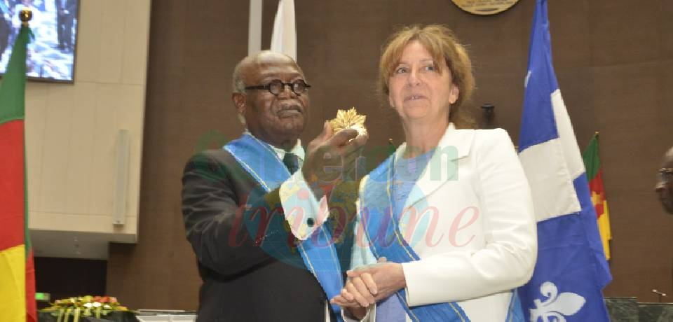 Nathalie Roy Elected APF Chair :  As 51st Parliamentary Assembly Closes In Yaounde