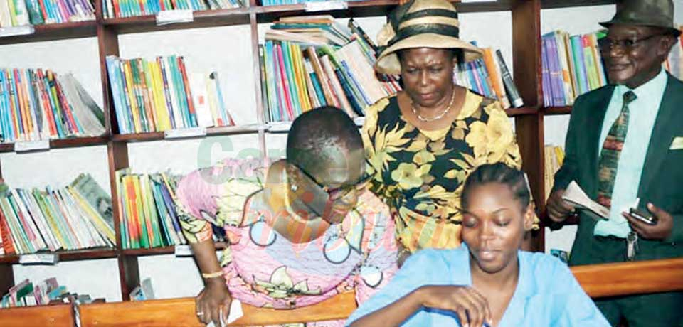 Lycée bilingue de Logpom II : la bibliothèque rénovée