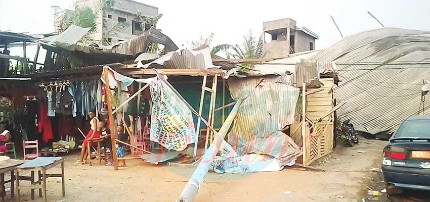 Douala : première pluie, premiers dégâts