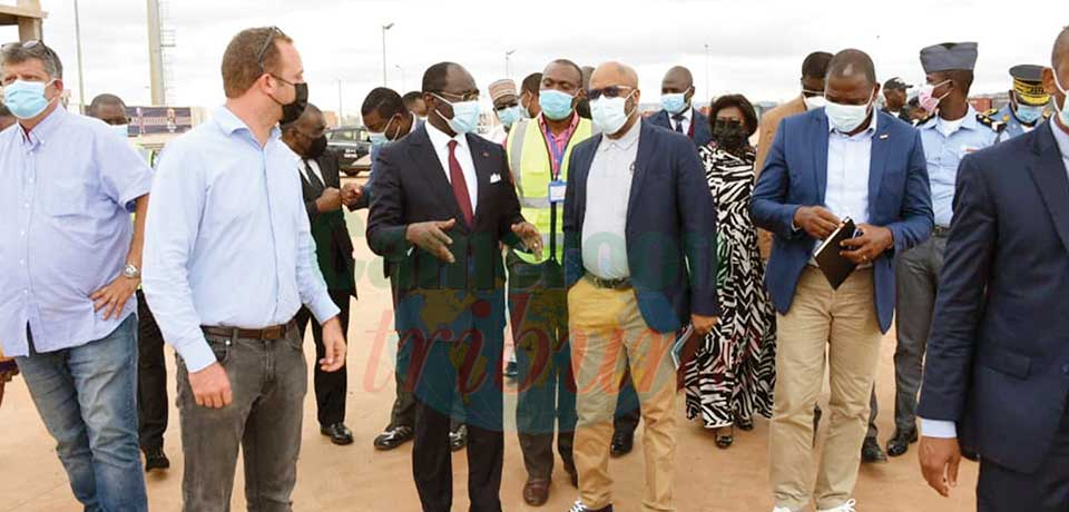 Olembe Stadium : Sports officials On Familiarisation Tour