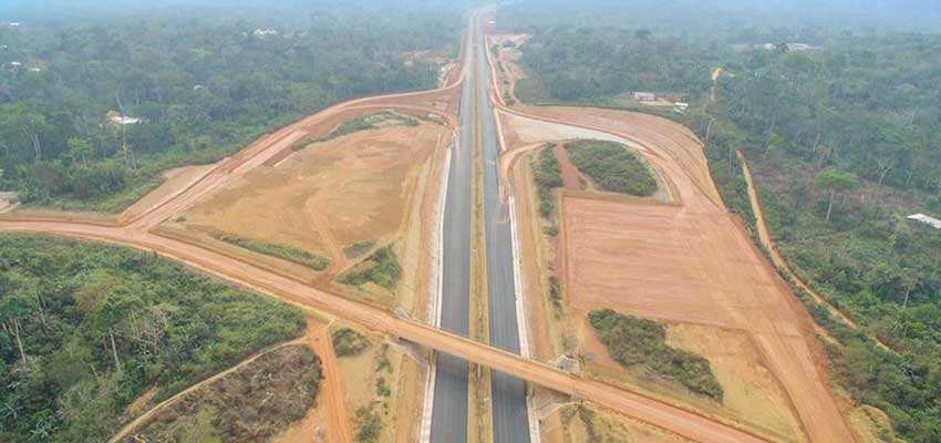 Road Construction: Yaounde-Douala Expressway Stretches Wider