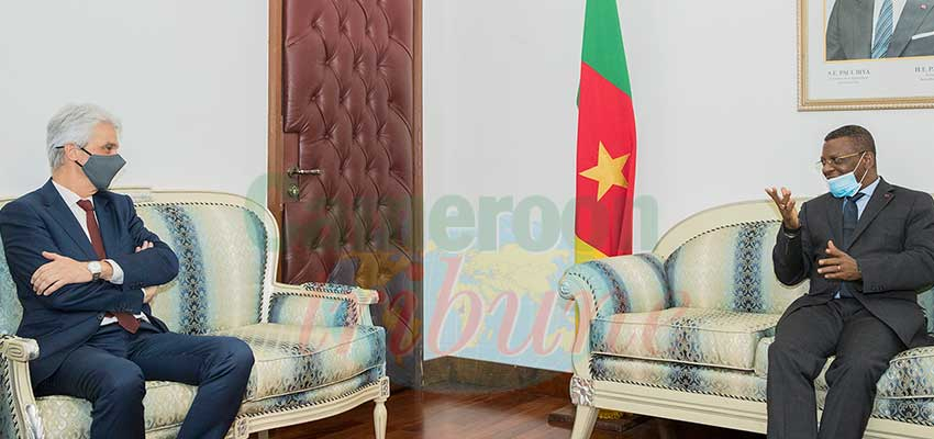 Star Building: PM Discusses With Belgian Diplomat