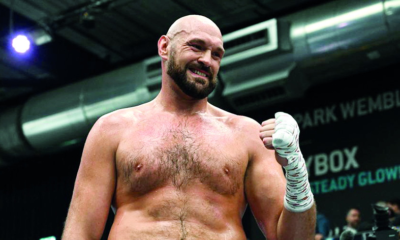 Tyson Fury, champion du monde WBC