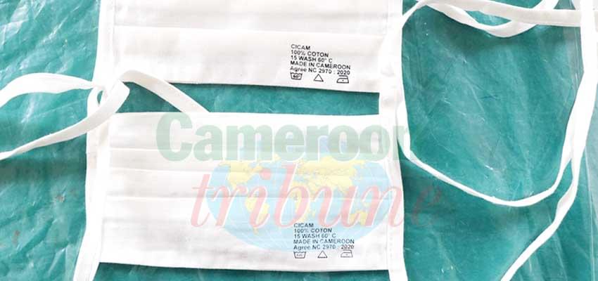 Douala : les masques de la Cicam disponibles Douala : les masques de la Cicam disponibles