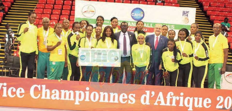 CAN 2022 de handball dames : le Cameroun sur la deuxième marche