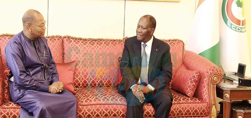 Echanges entre Alassane Ouattara et Mohamed Ibn Chambas