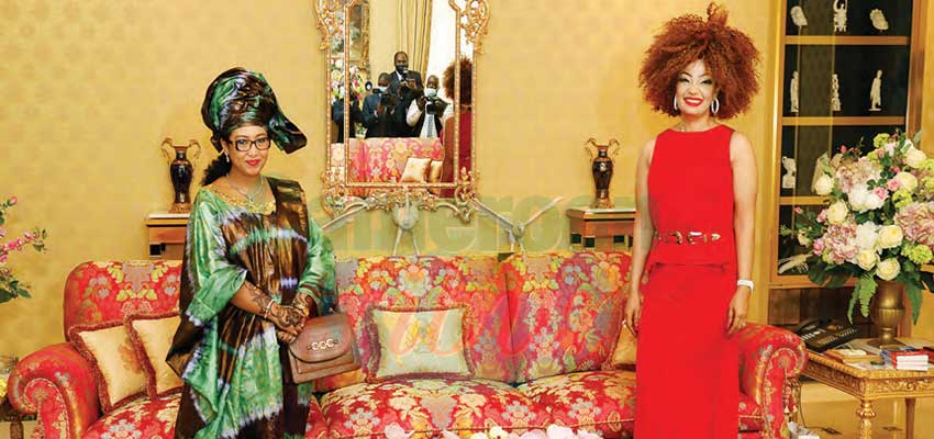 First Lady Congratulates Djaili Amadou Amal