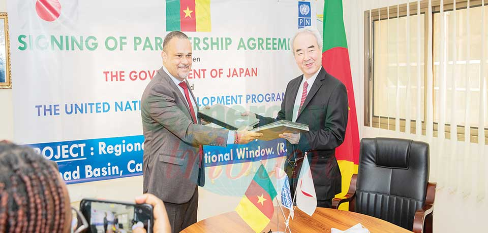 Japan and UNDP united to ensure stabilisation and return to normalcy conflict-affected areas.