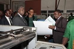 Minister Rene Sadi Visits SOPECAM