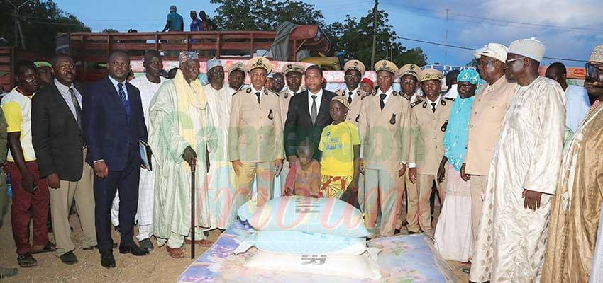 Remise symbolique de l’aide du chef de l’Etat à une famille sinistrée