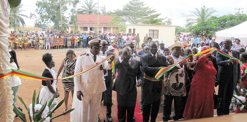 Abong-Mbang: l’Hôtel de ville inauguré