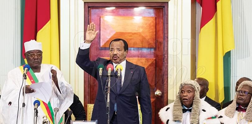 Septennat 2018-2025: Paul Biya fixe les grandes orientations