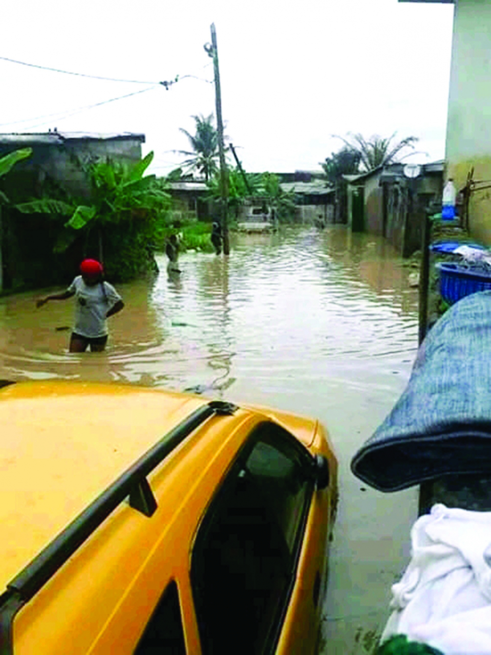Heavy Rains Hit Douala